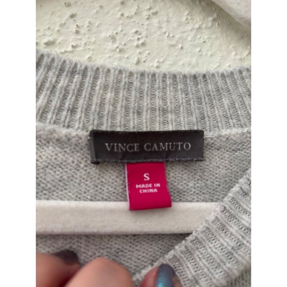 Vince Camuto Womens Gray Cozy Turtleneck Sweater Pullover Stretchy Knit - Picture 8 of 10